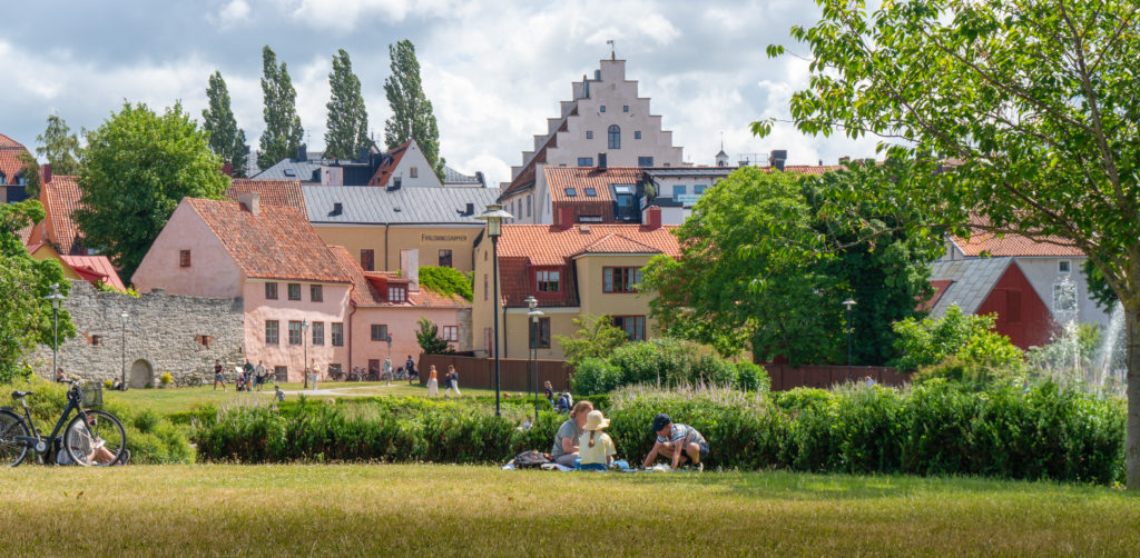 Visby siluett. Fotograf: Region Gotland